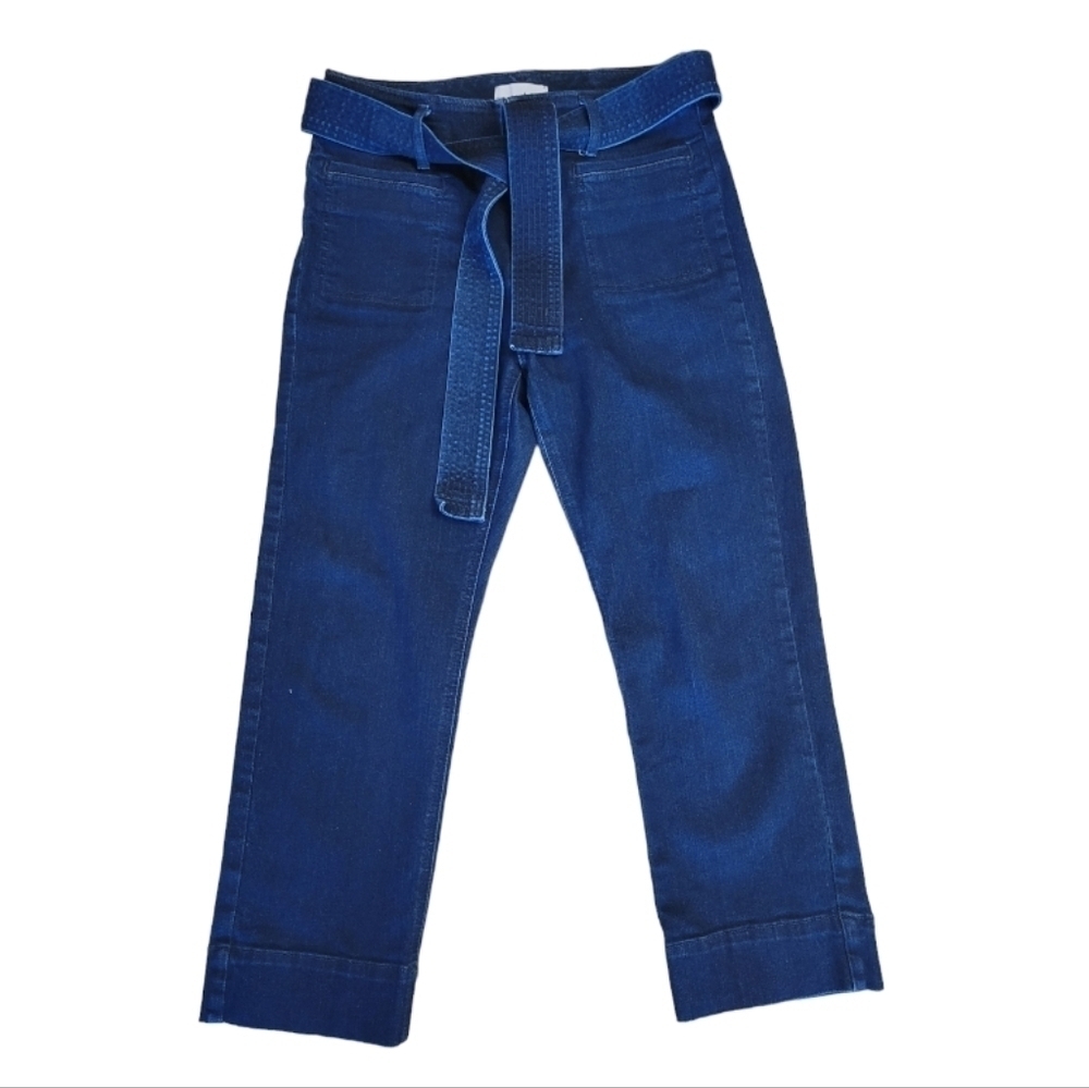 LOFT High Waist Straight Leg Denim Jeans Size 6‎